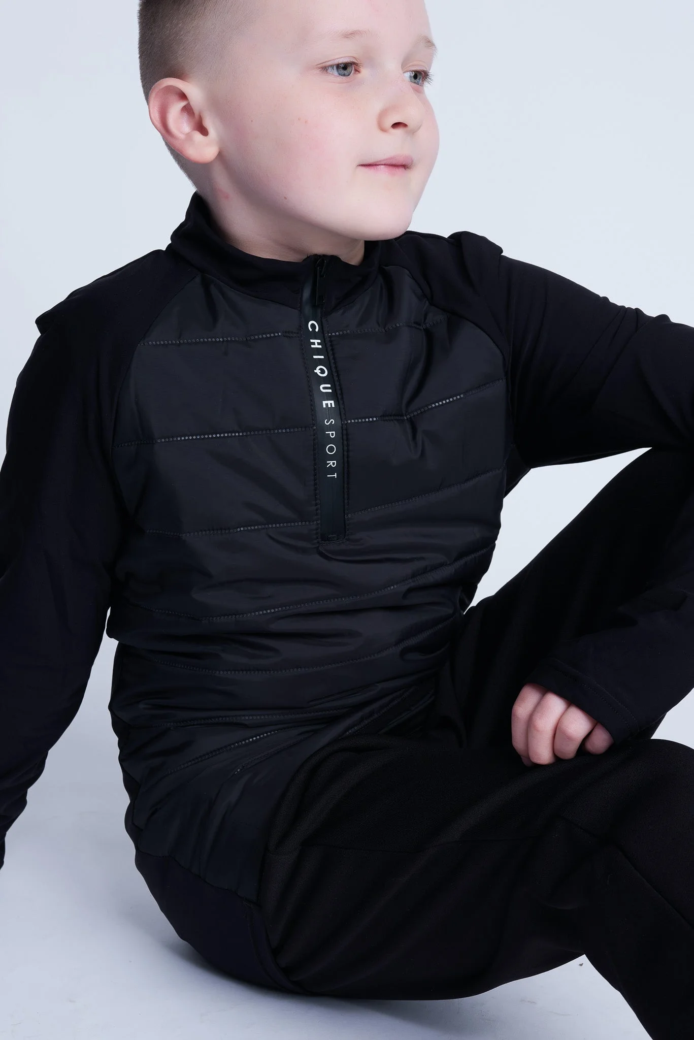 Empower Padded Half-zip Top Boys - Image 10