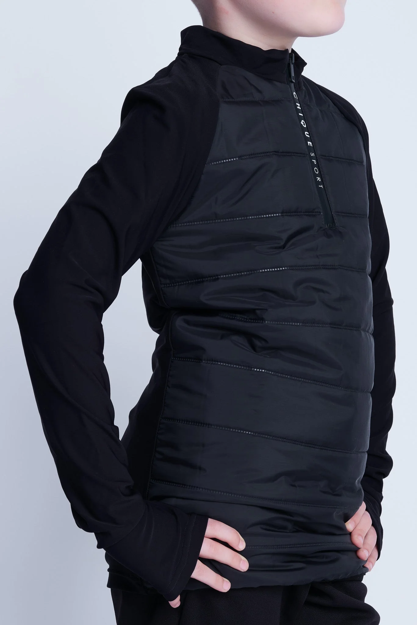 Empower Padded Half-zip Top Boys - Image 11