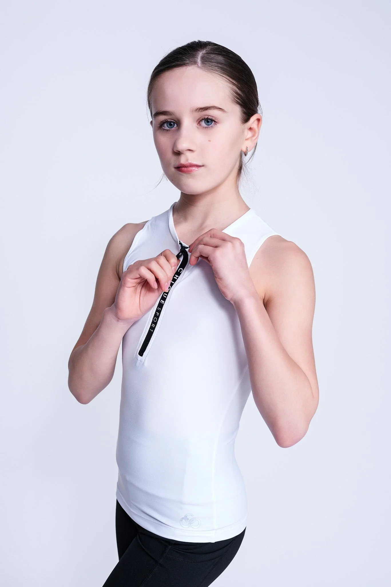 Fearless Tank Top in White - Image 3