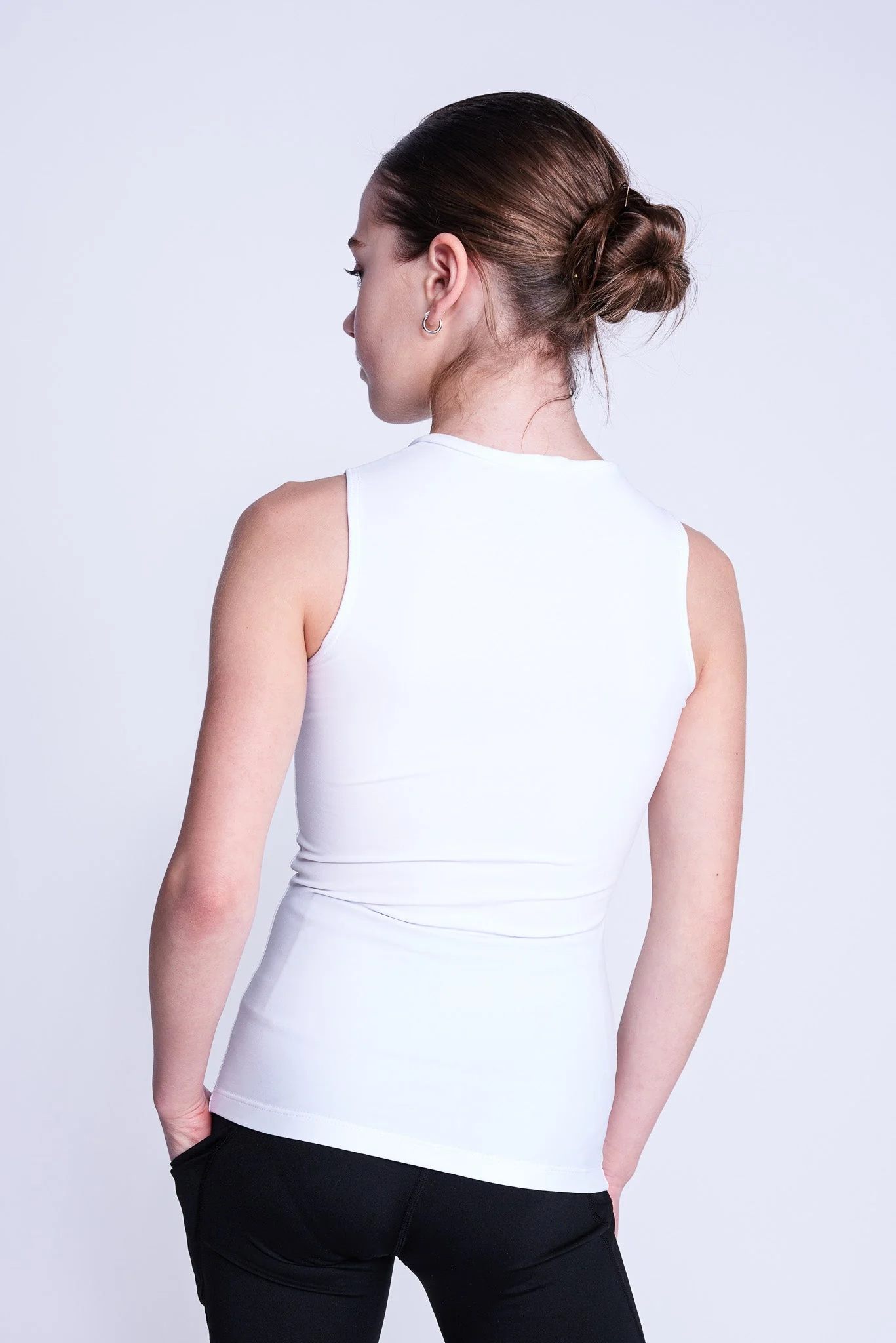 Fearless Tank Top in White - Image 4