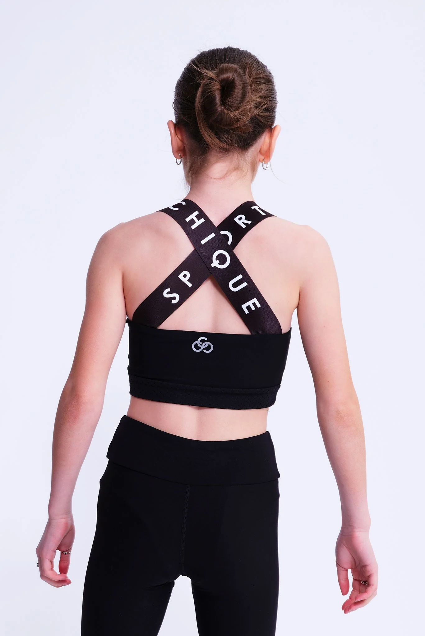 Fierce X Crop Top in Black - Image 5