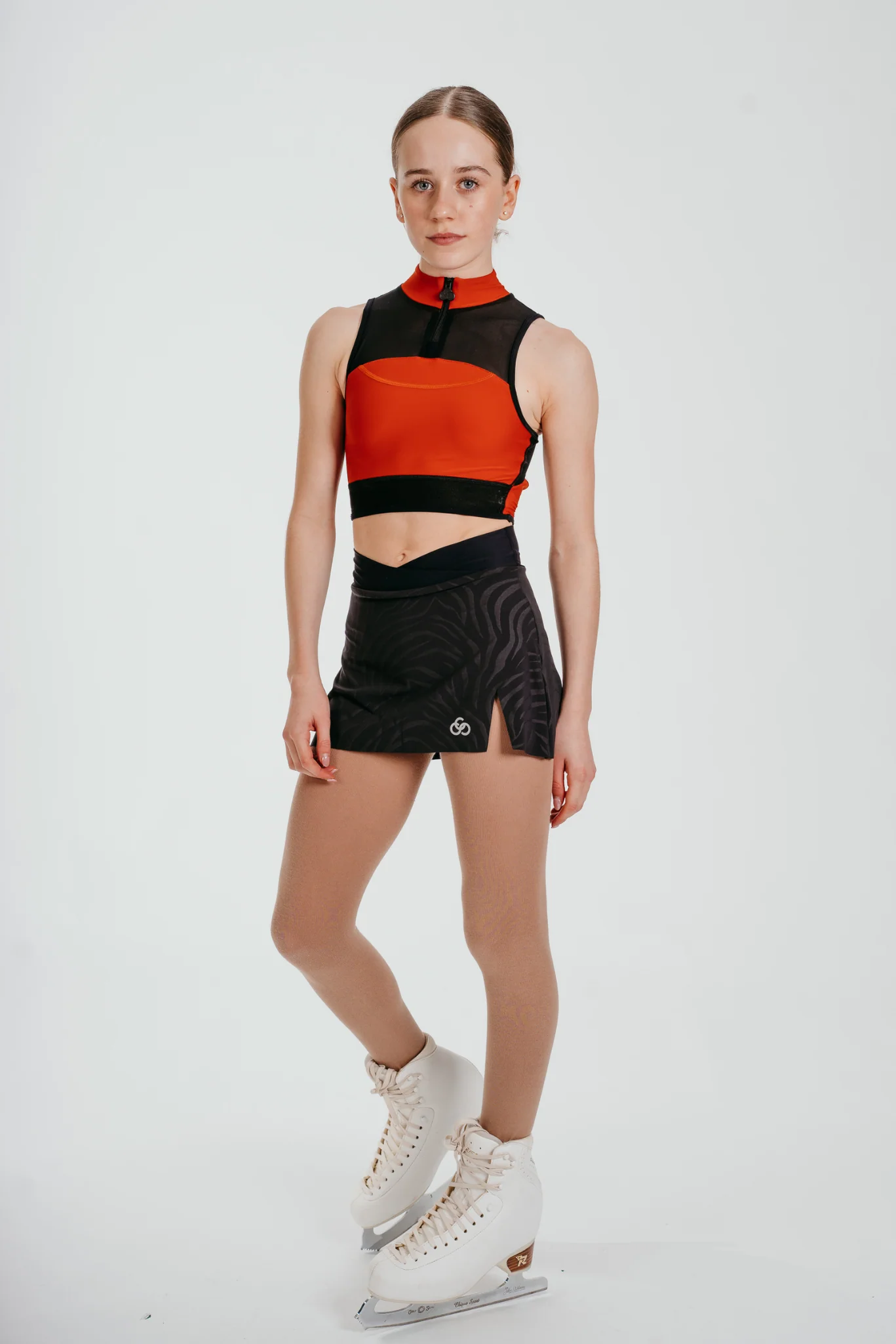 Phoenix Crop Bra in Ember - Image 11