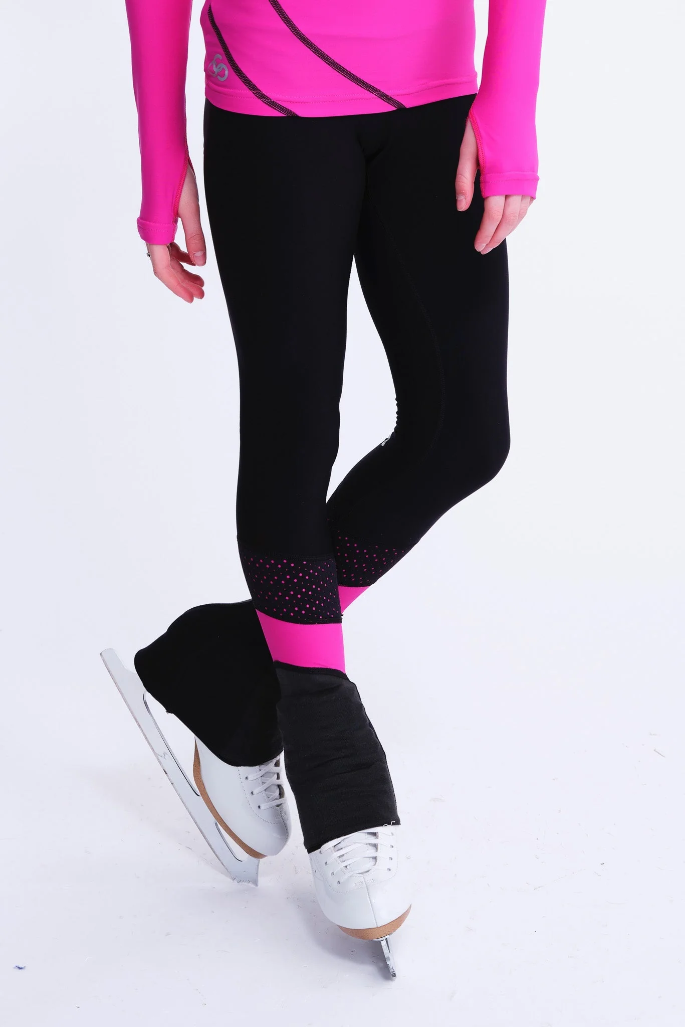 Desire Non-Slip Leggings in Fuchsia - Image 4