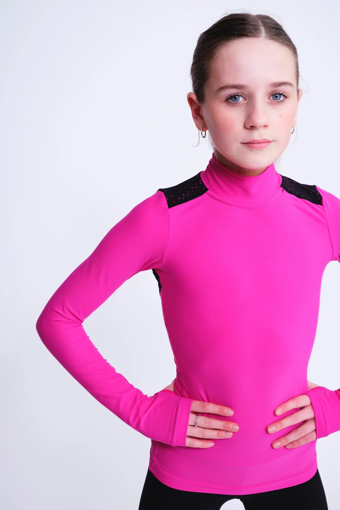 Passion Long-Sleeve Top in Fuchsia - Image 4