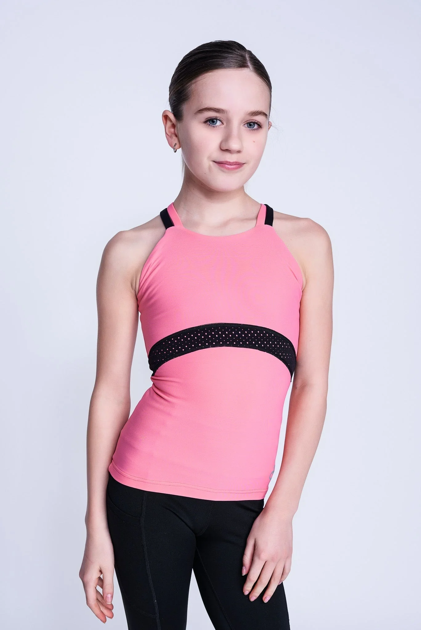 Passion Tank Top in Coral - Image 3