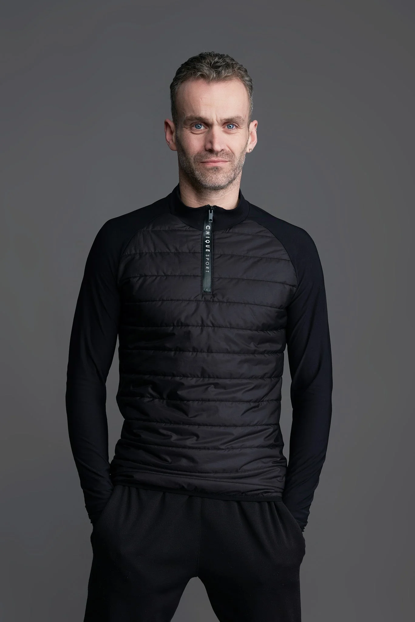 Empower Padded Half-Zip Top Mens - Image 11