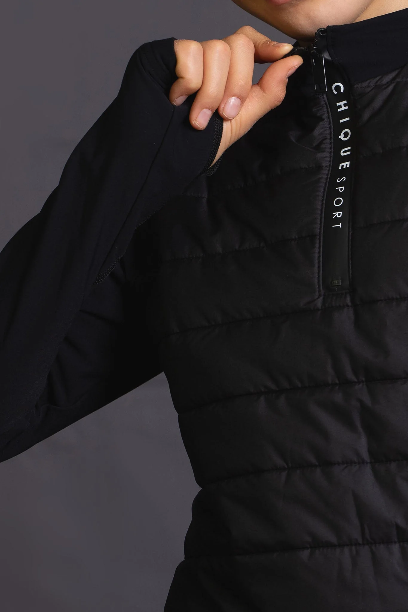 Empower Padded Half-Zip Top Mens - Image 7