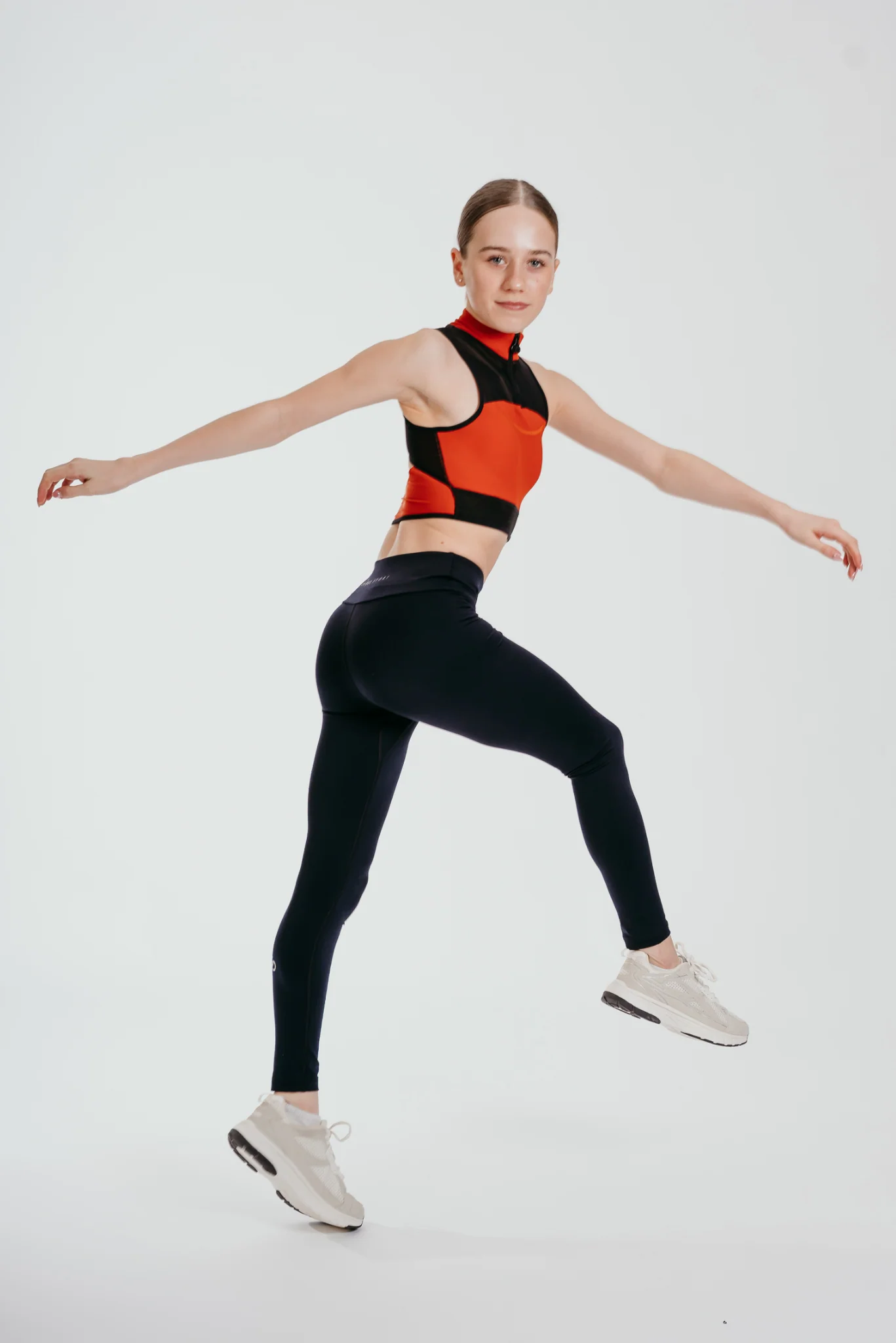 Phoenix Crop Bra in Ember - Image 8