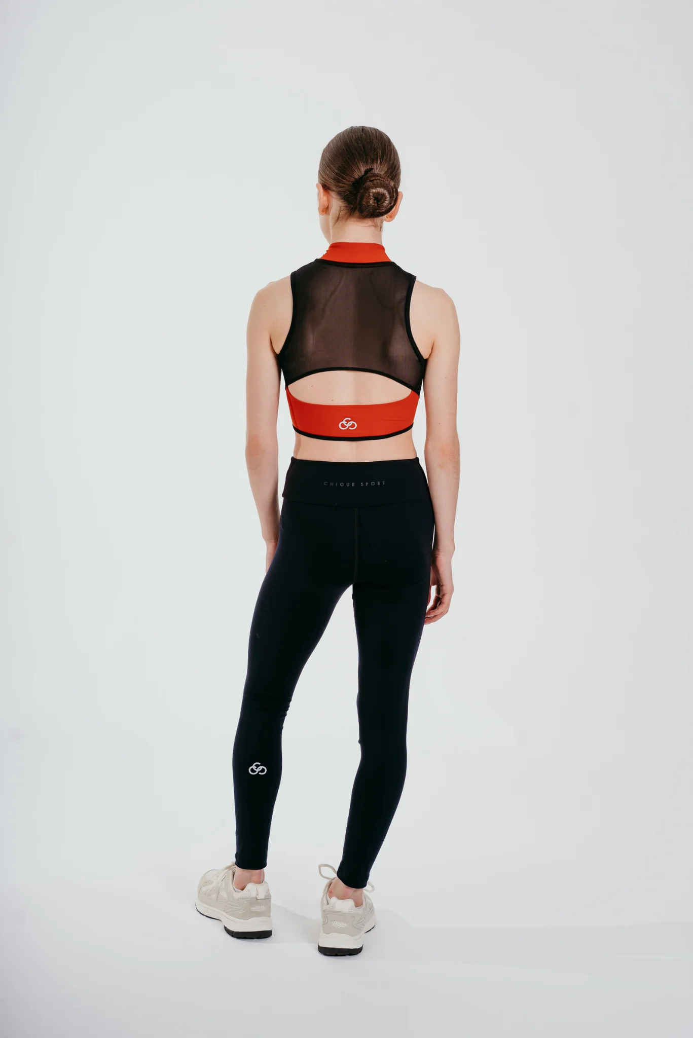 Phoenix Crop Bra in Ember - Image 9