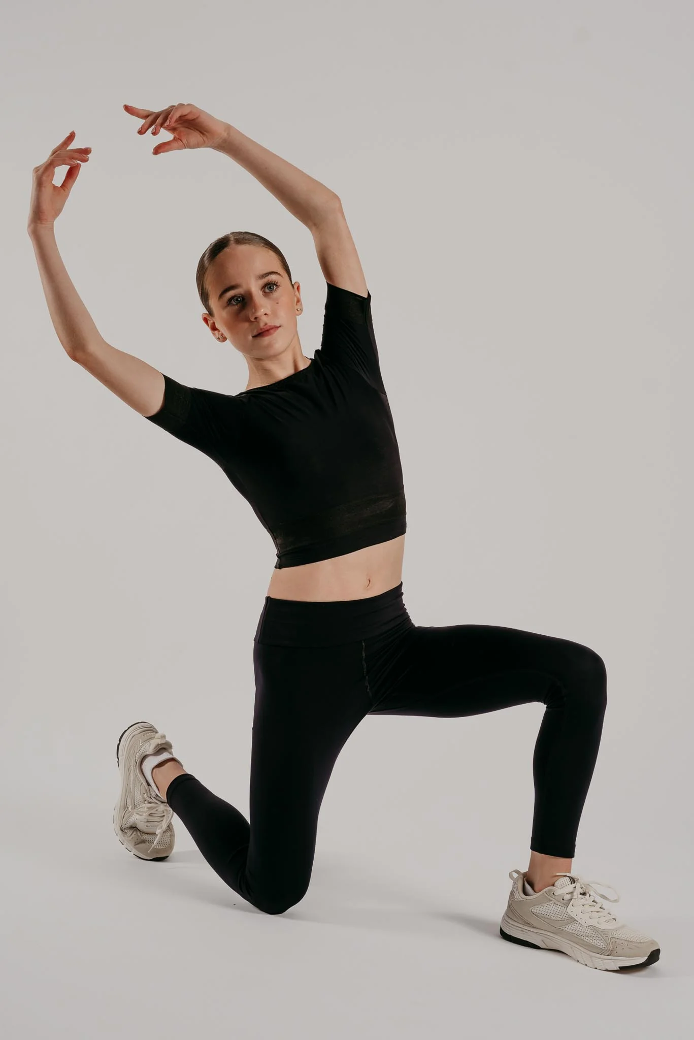 Phoenix Crop T-Shirt in Black - Image 3