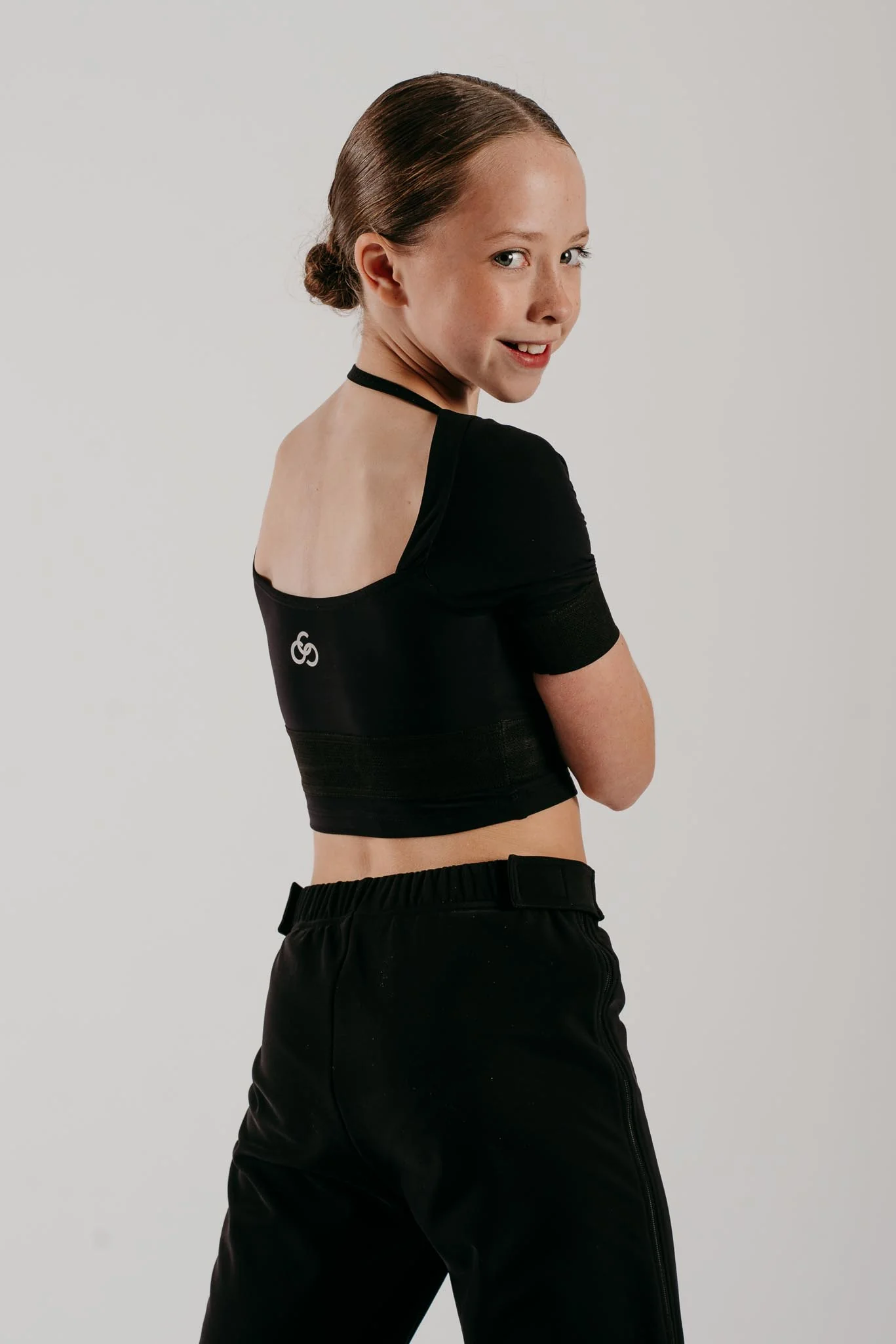 Phoenix Crop T-Shirt in Black - Image 6