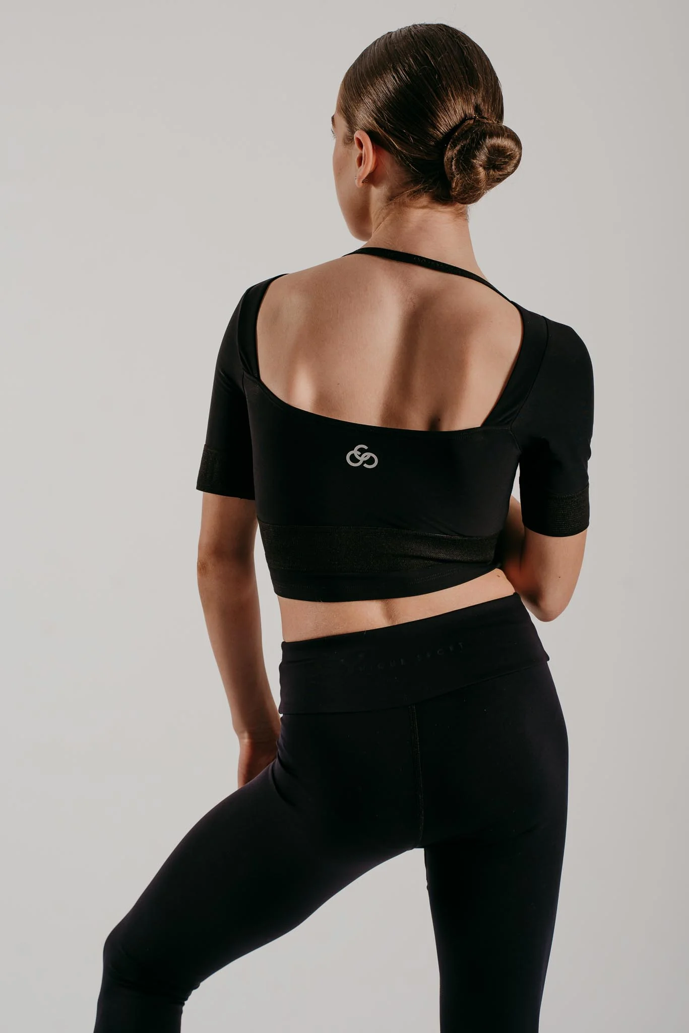 Phoenix Crop T-Shirt in Black - Image 8