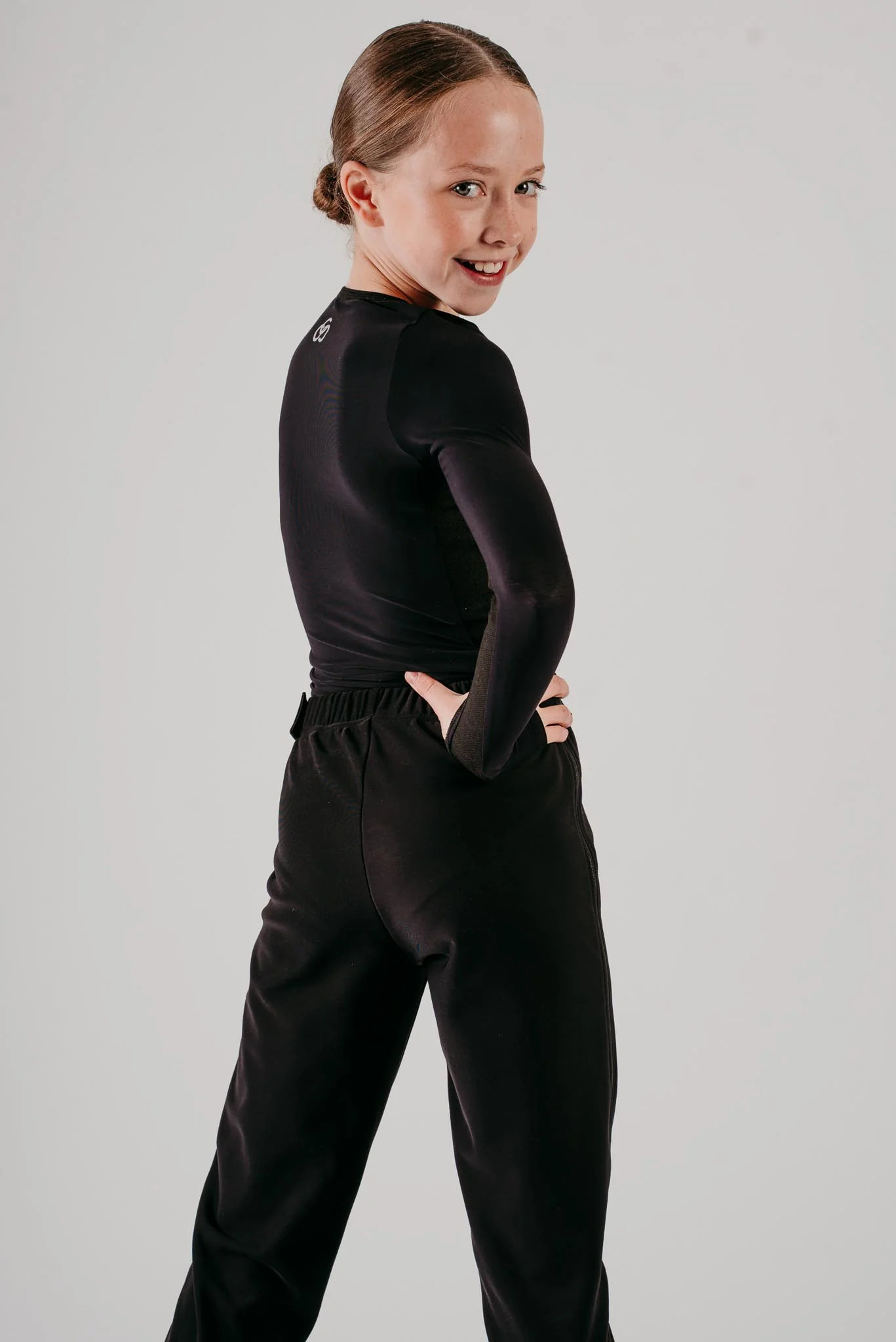 Phoenix Long Sleeve Top in Black - Image 5