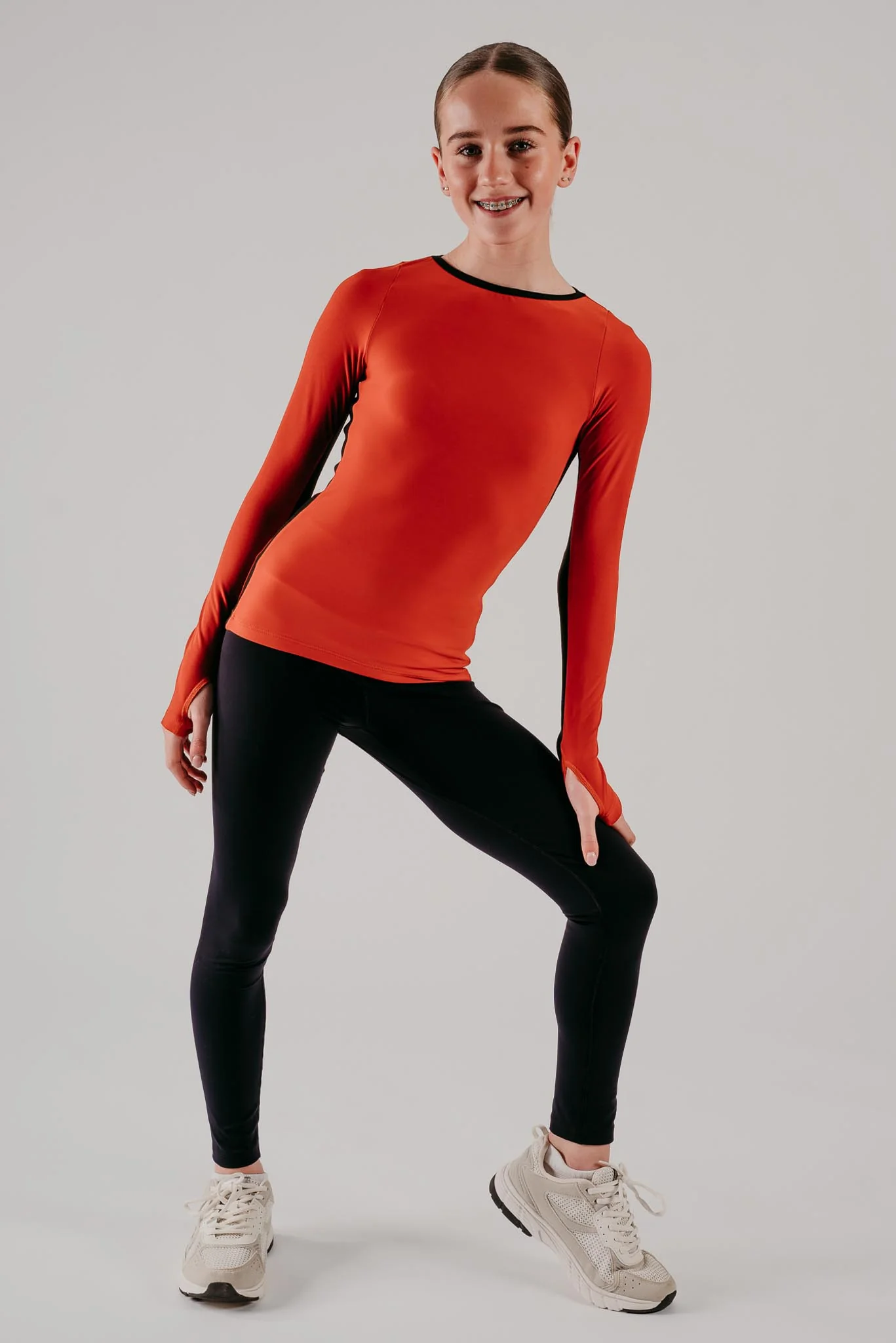 Phoenix Long Sleeve Top in Ember - Image 4