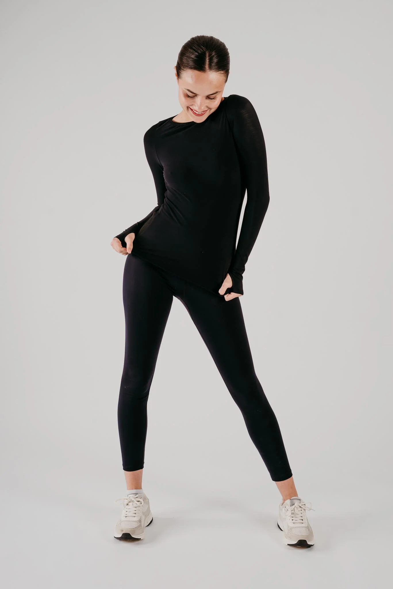 Phoenix Long Sleeve Top in Black - Image 5
