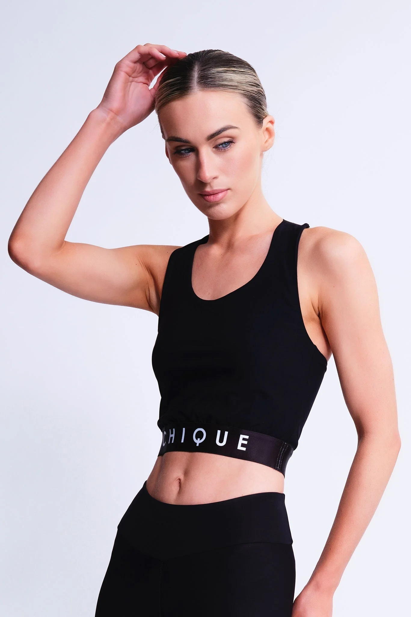 Fierce Halo Crop Top in Black - Image 5