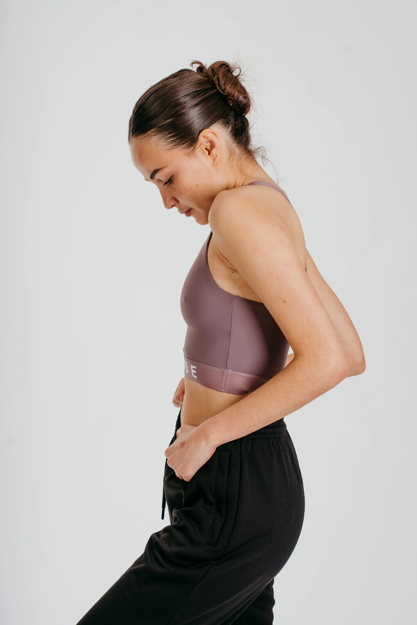 Fierce Halo Crop Top in Mink - Image 5