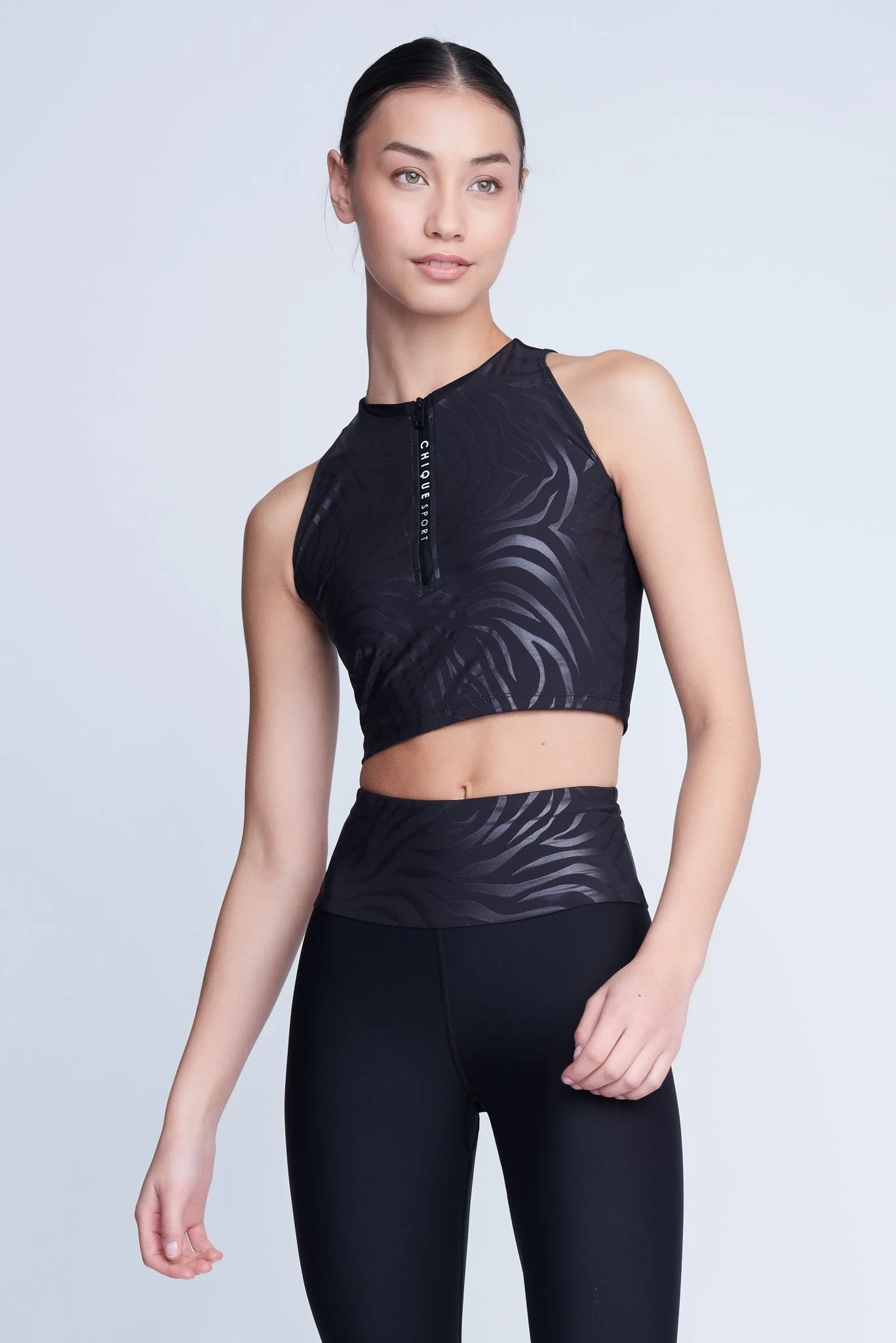Iconic Crop Top in Black - Image 11