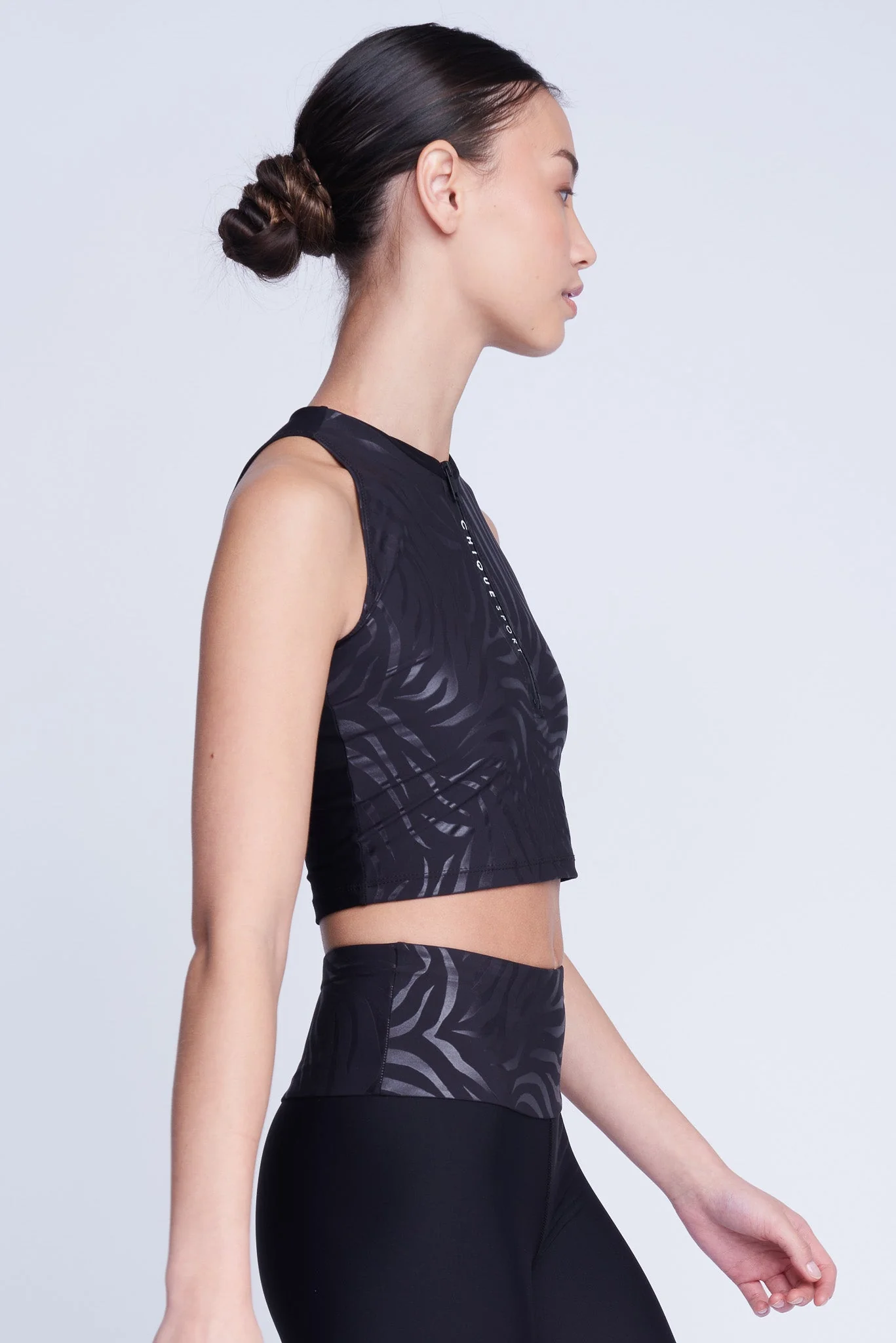 Iconic Crop Top in Black - Image 14