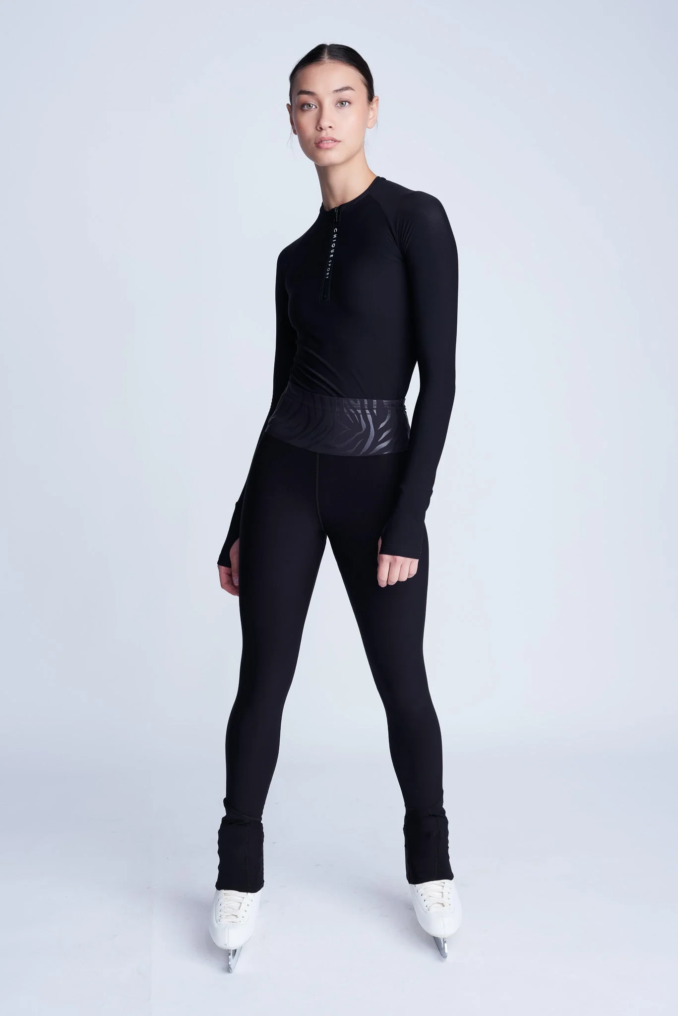 Iconic Half-Zip Top in Black - Image 26