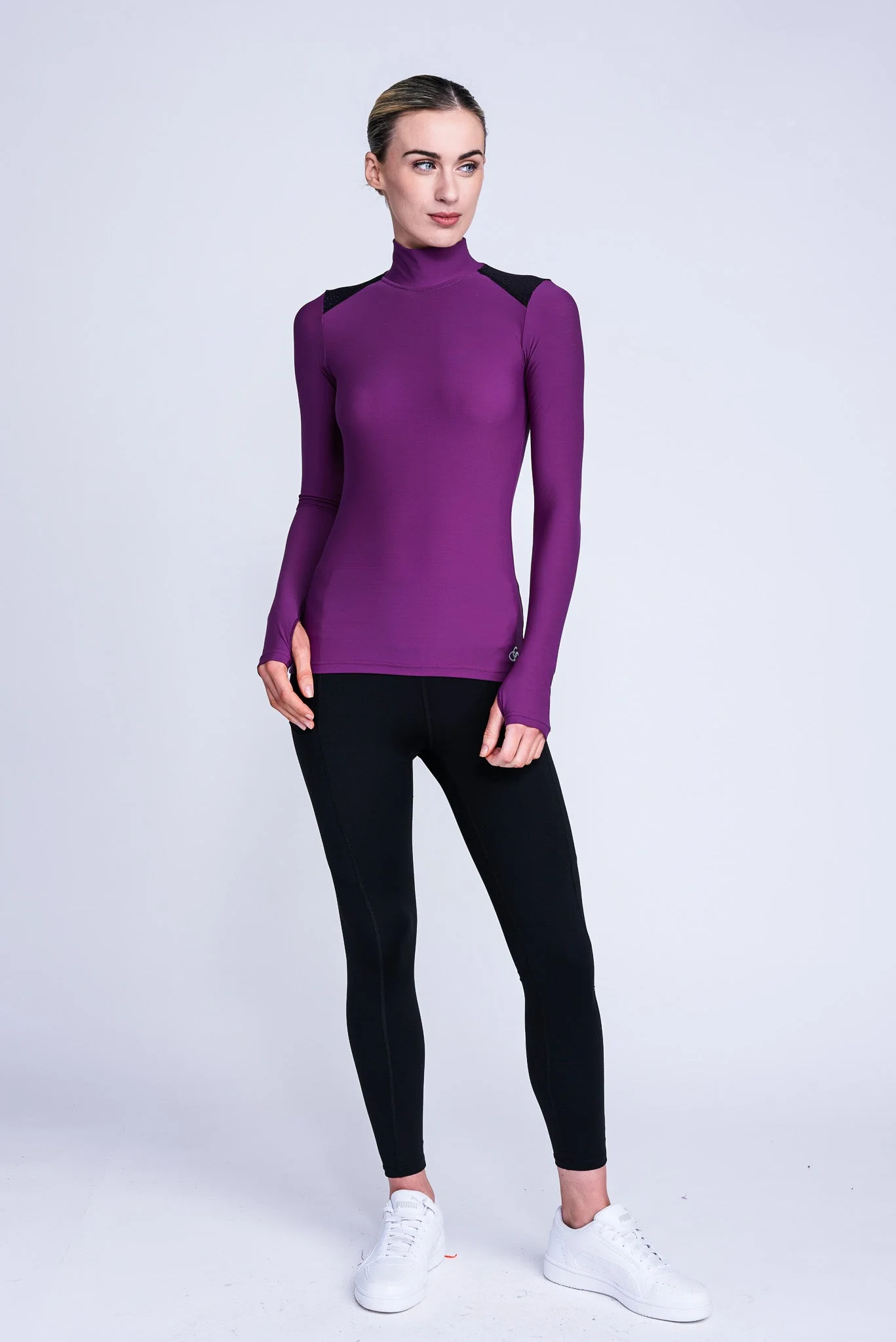 Passion Long-Sleeve Top in Berry - Image 3