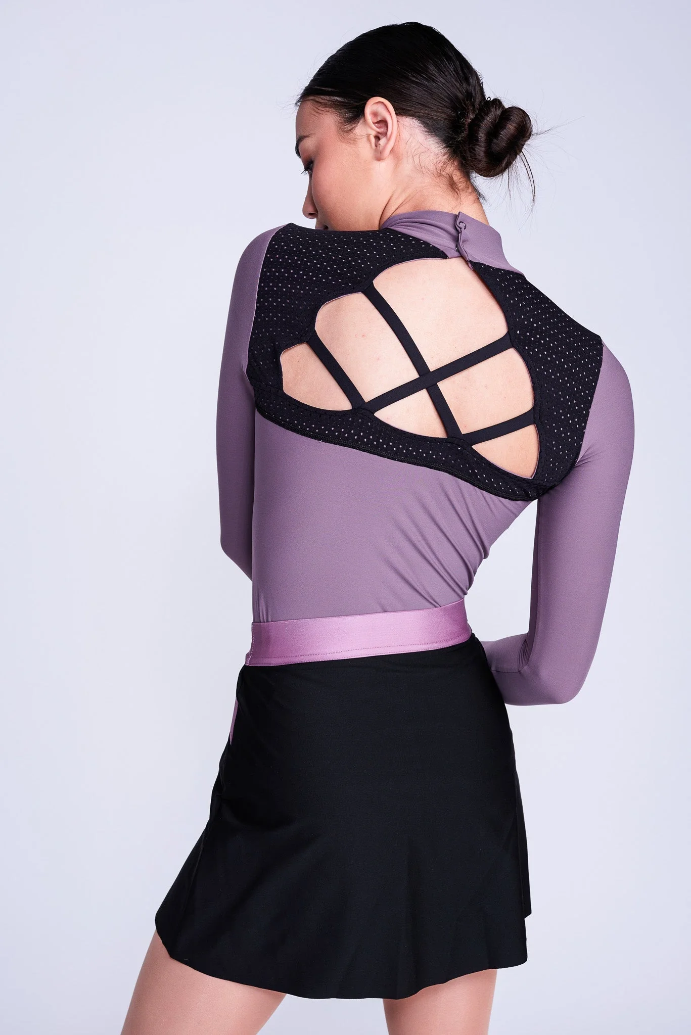 Passion Long-Sleeve Top in Mink - Image 4