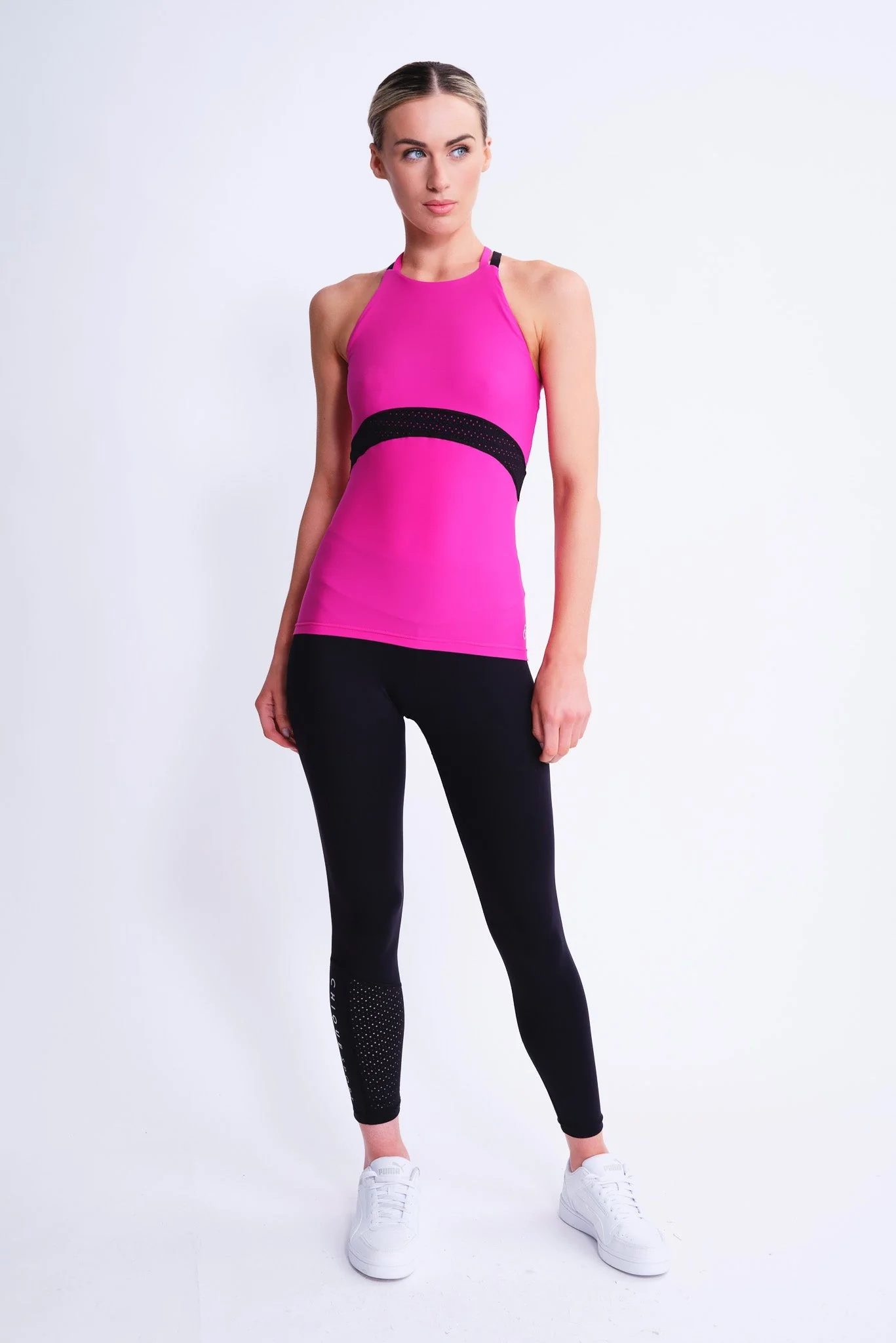 Passion Tank Top in Fuchsia - Image 3