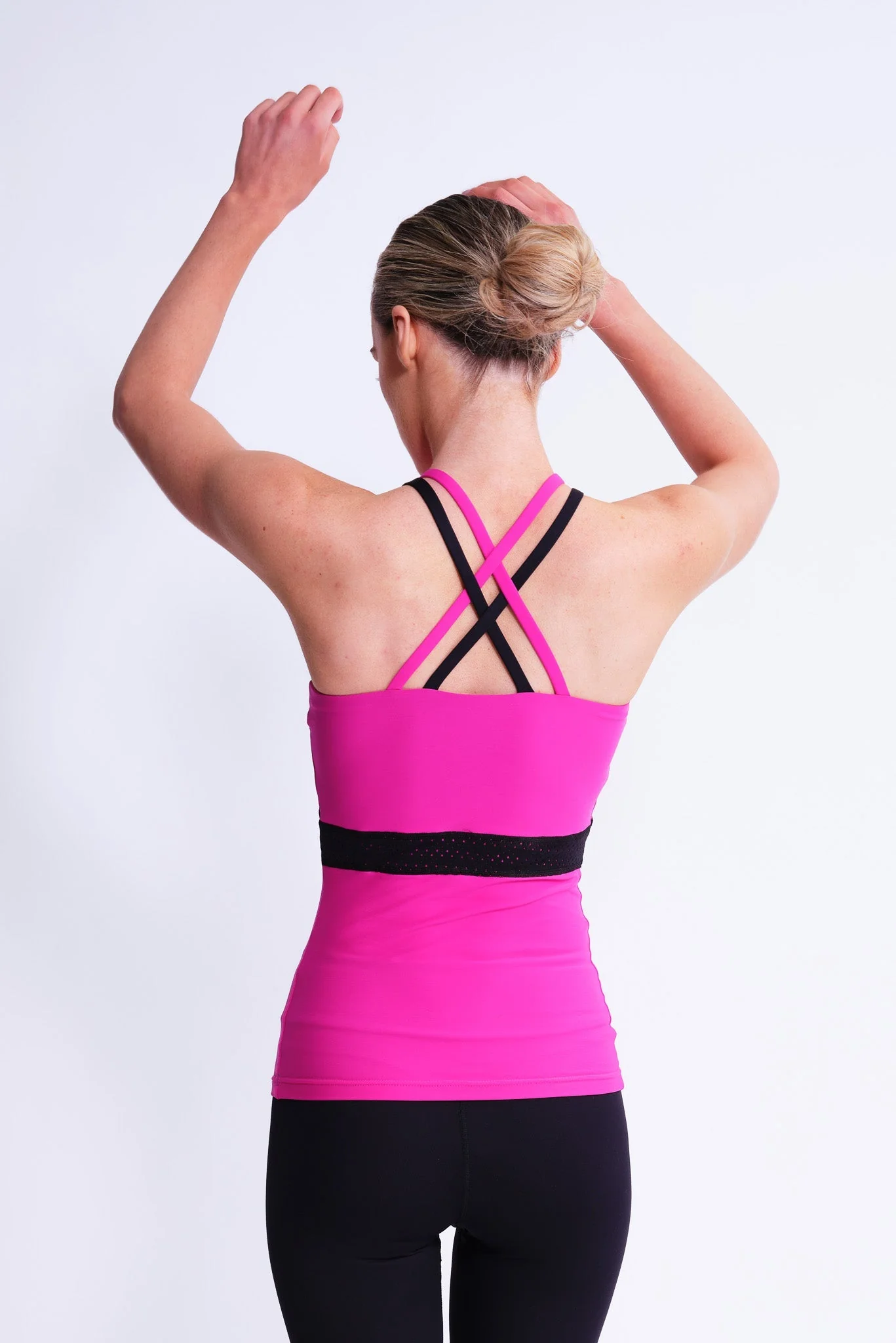 Passion Tank Top in Fuchsia - Image 4